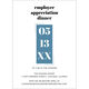 Date Block Invitations Image 3 of 7